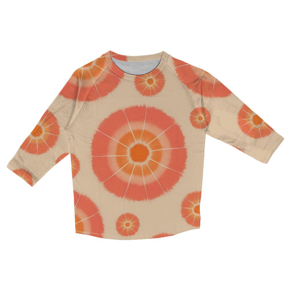 Kumo Comet Rosette Scatter trendy 3/4 sleeve tops