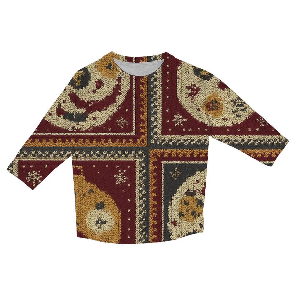 Ornament Black Hole Bauble Design personalized 3/4 sleeve tees