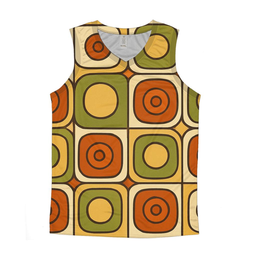 Groovy Kitchen Tile Geometrics custom tank tops