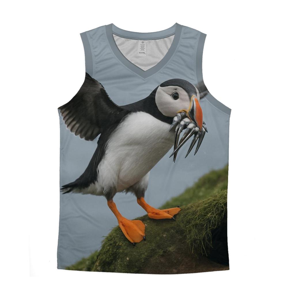 Cliffwind Delivery Atlantic Puffin custom tank tops
