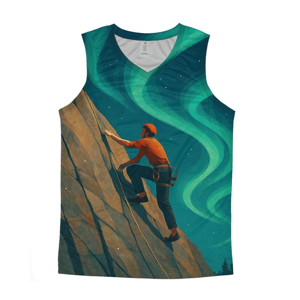 Aurora Summit Rock Climbing designer workout tanks