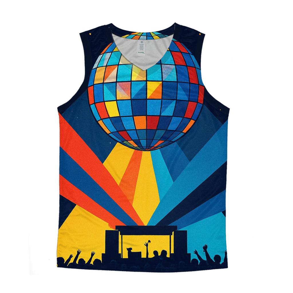Disco Prism Stage stylish racerback tanks