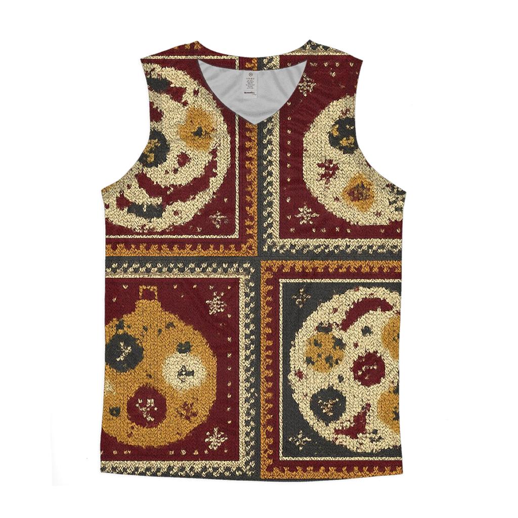 Ornament Black Hole Bauble Design sports performance tank tops