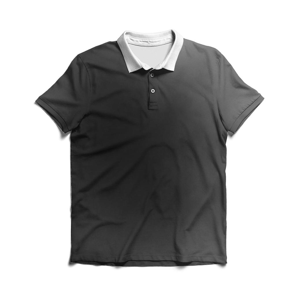 Midnight Ink Fade embroidered polo tops