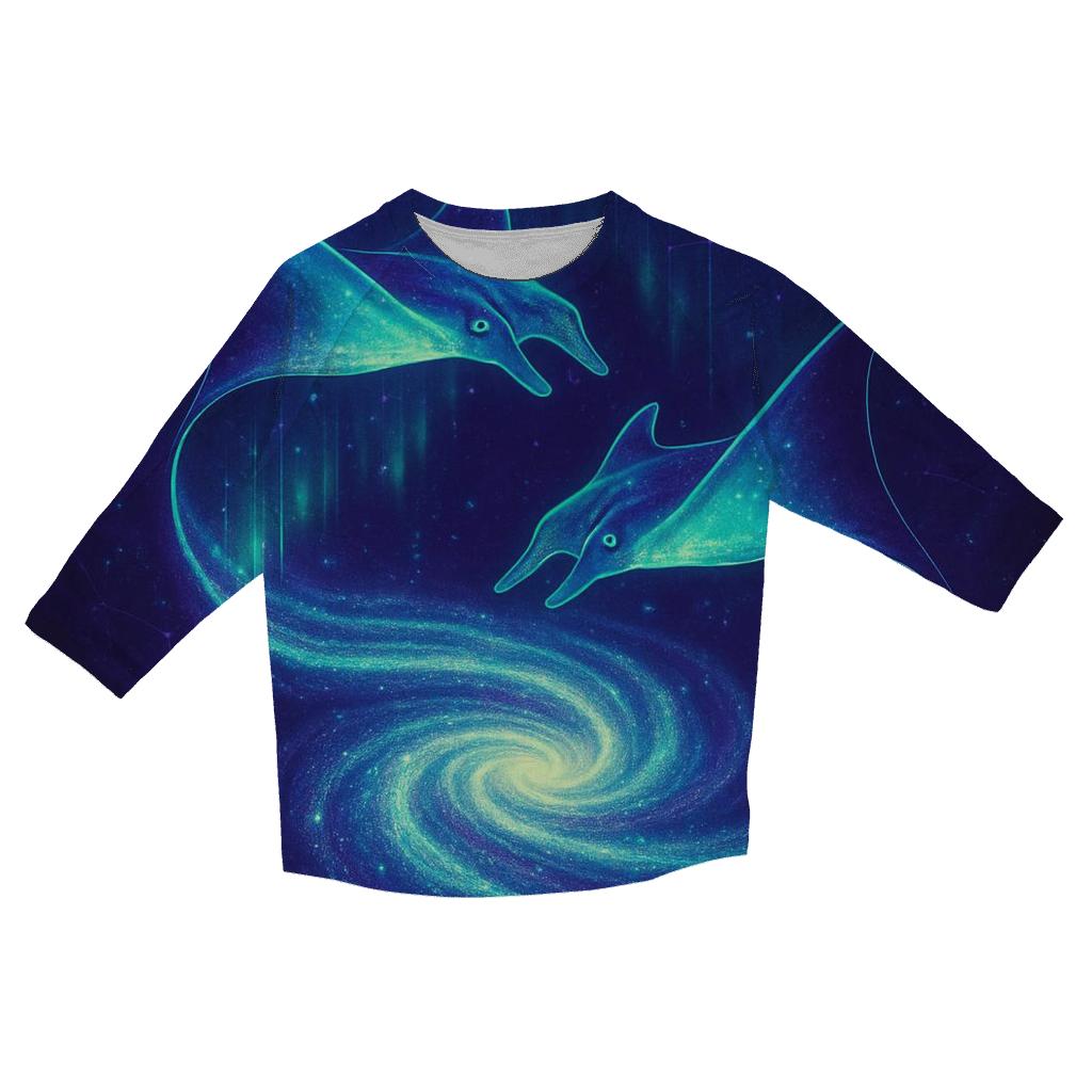 Aurora Loom Of The Spiral Weavers casual three quarter sleeve shirts
