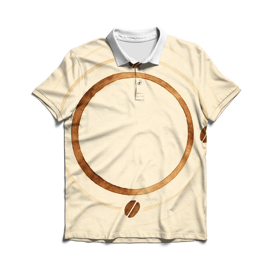 Cup Ring Orbit casual sports polo shirts