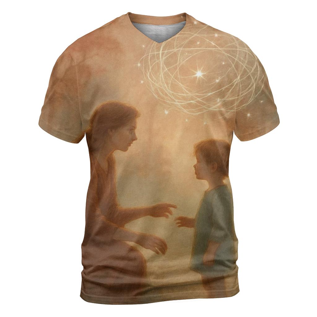 The Nest Of Becoming A Mothers Love That Teaches Courage trendy printed shirt styles