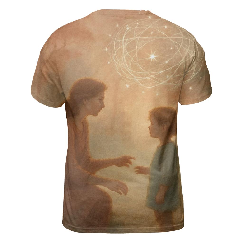 The Nest Of Becoming A Mothers Love That Teaches Courage trendy printed shirt styles