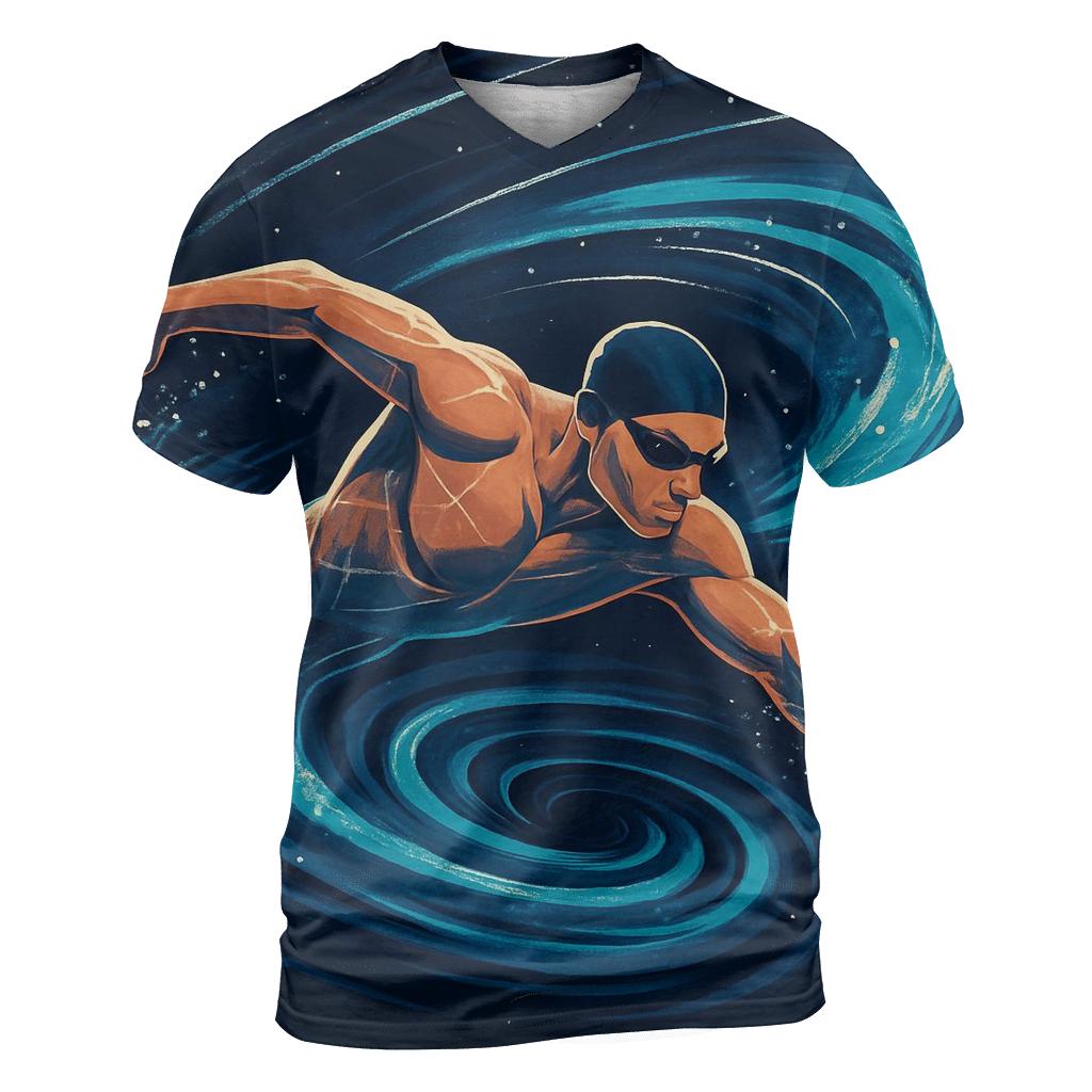 Cosmic Tide Swimming Sprint personalized full print shirts