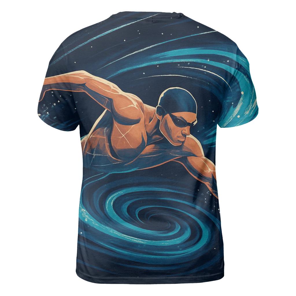 Cosmic Tide Swimming Sprint personalized full print shirts