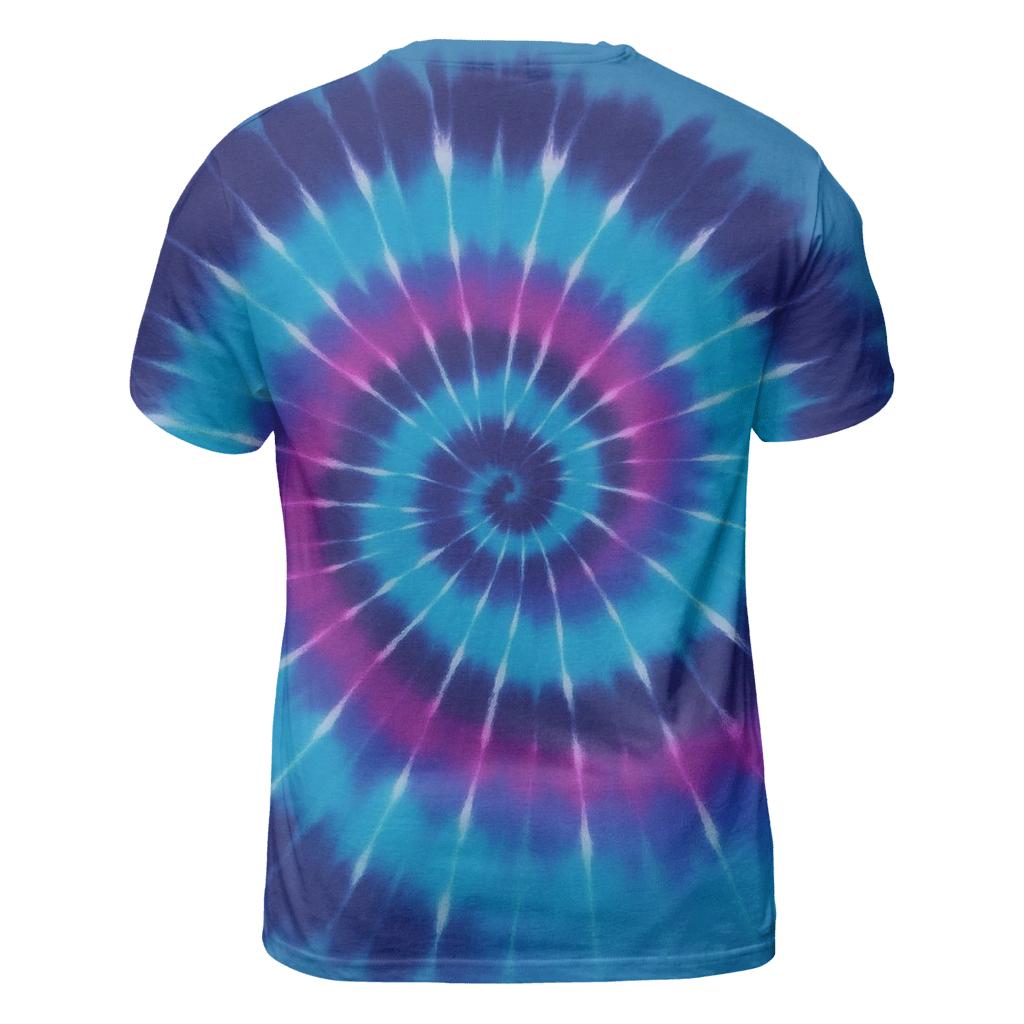 Nebula Spiral Overdye Whirlpool custom all-over print shirts