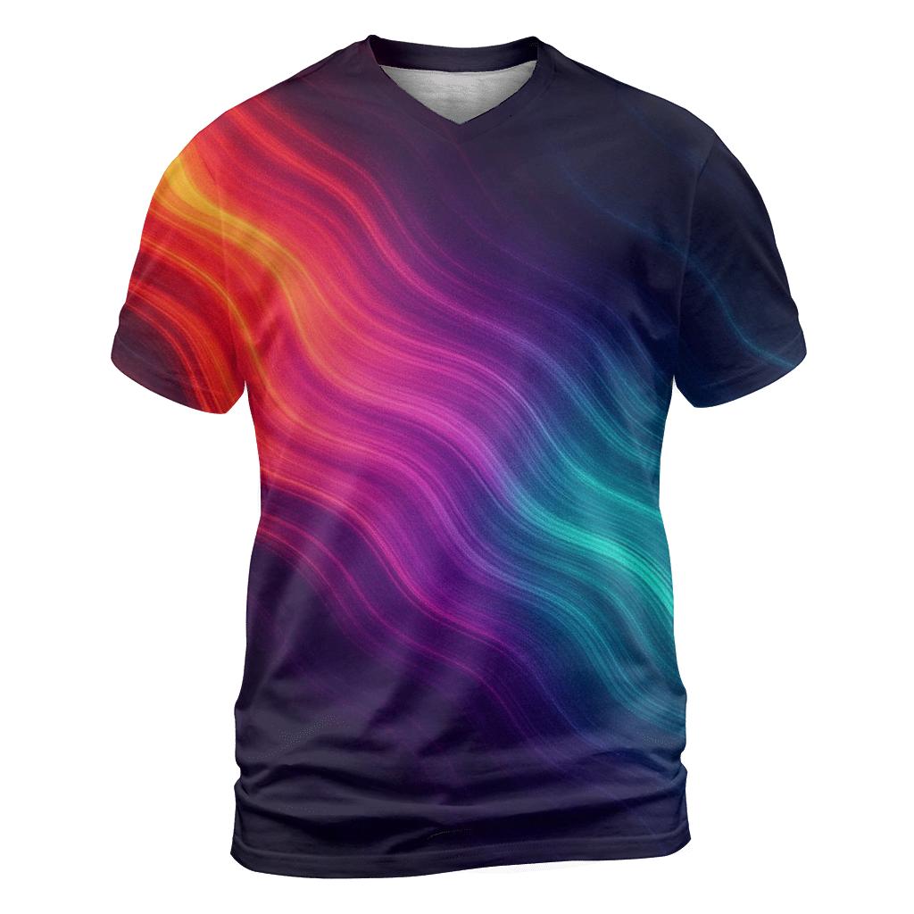 Molten Aurora Spill unique graphic print tees