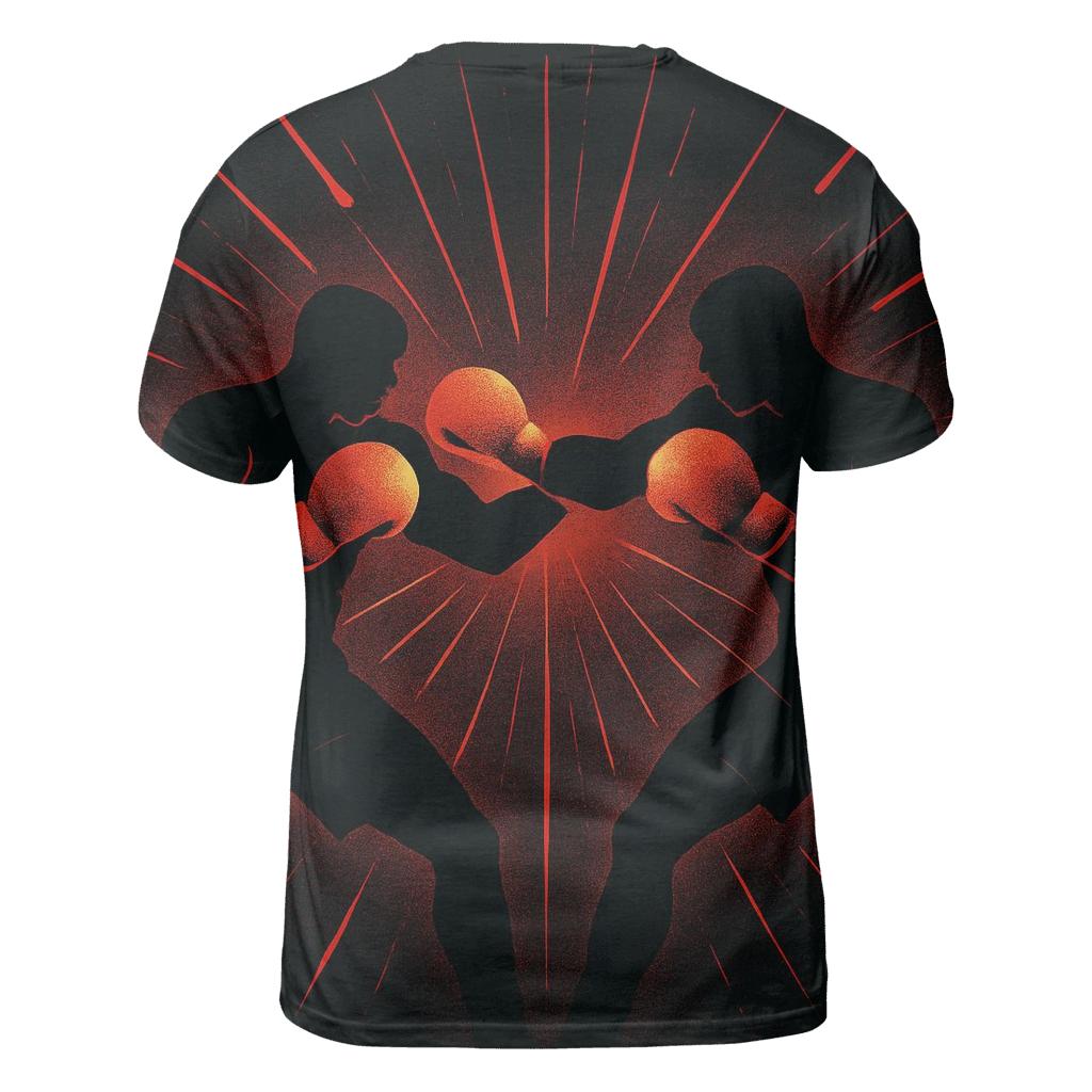 Meteor Trail Boxing Clash designer pattern shirts