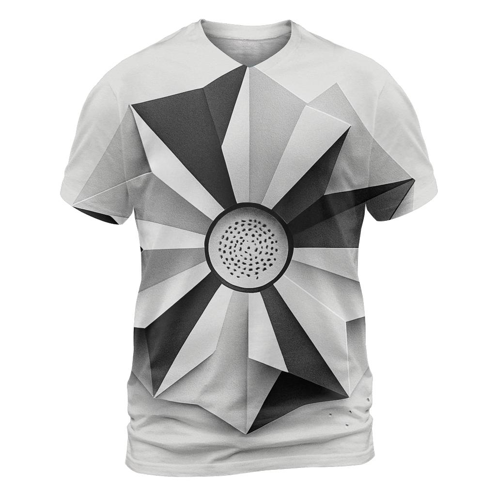 Filter Fold Geometry designer pattern shirts