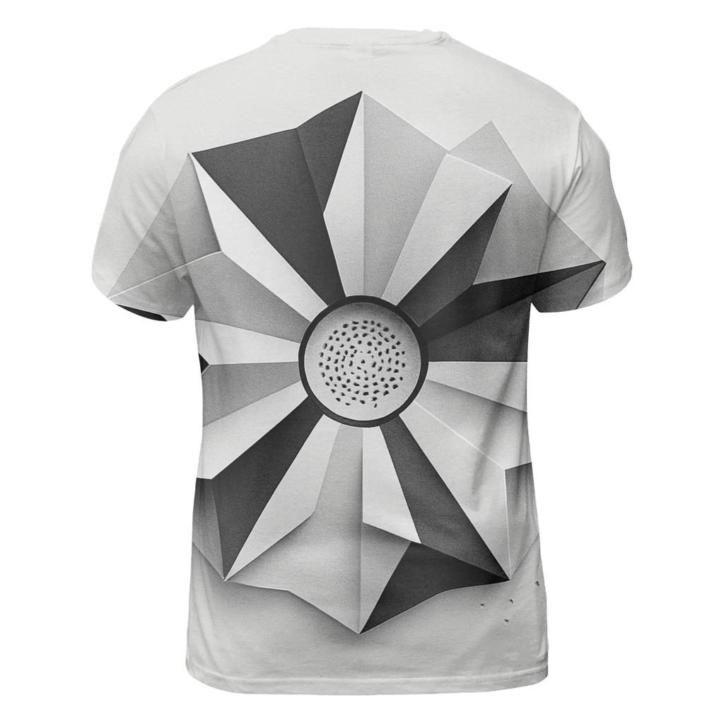 Filter Fold Geometry designer pattern shirts