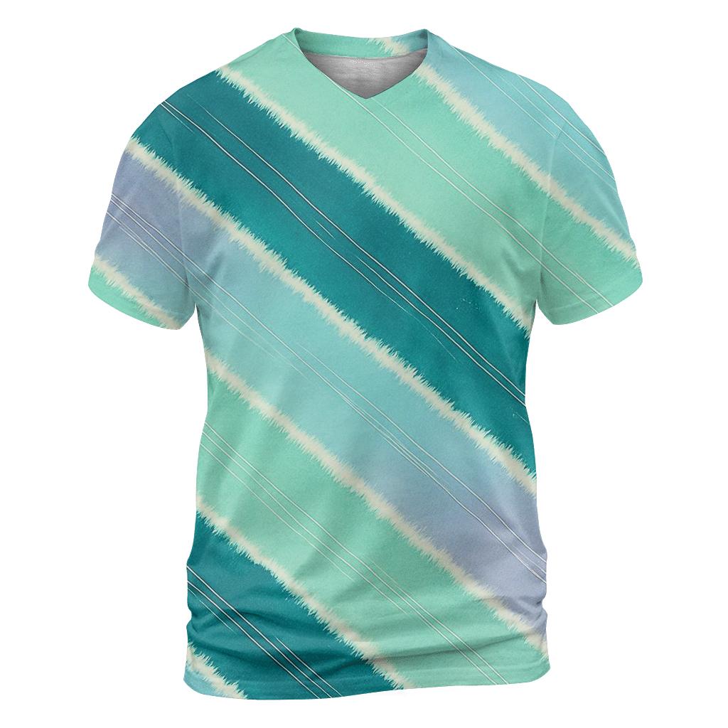 Aurora Arashi Diagonal Drift statement graphic shirts
