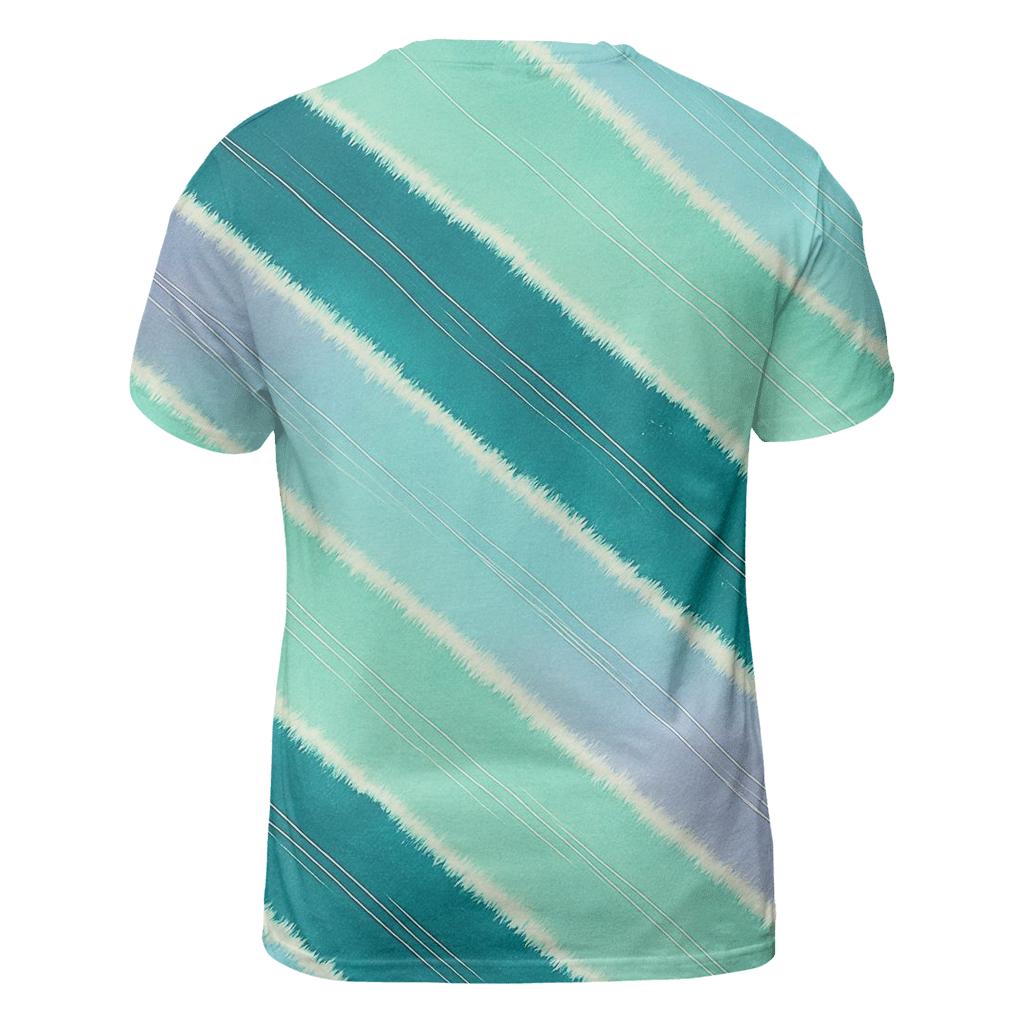 Aurora Arashi Diagonal Drift statement graphic shirts