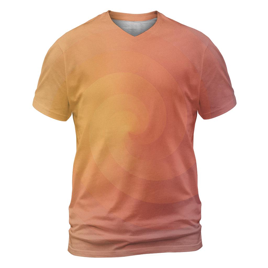 Desert Mirage Conic Drift creative print fashion shirts