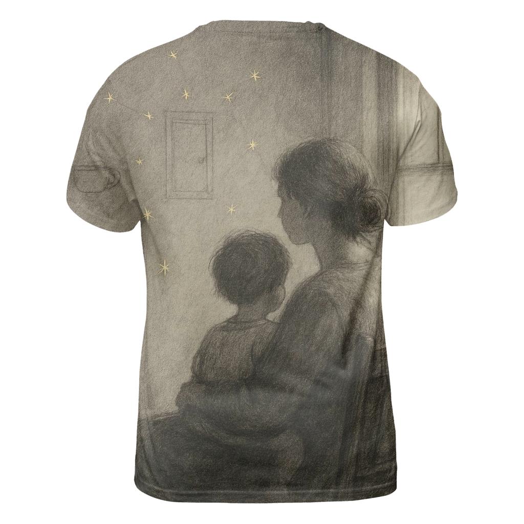 The Quiet Constellation A Mothers Guidance Written In Small Moments creative print fashion shirts