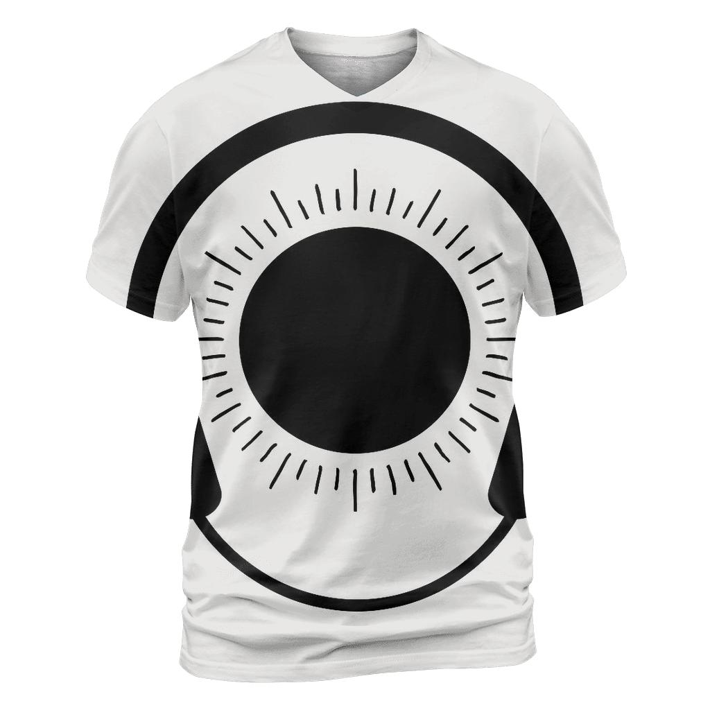 Monochrome Headphone Eclipse personalized full print shirts