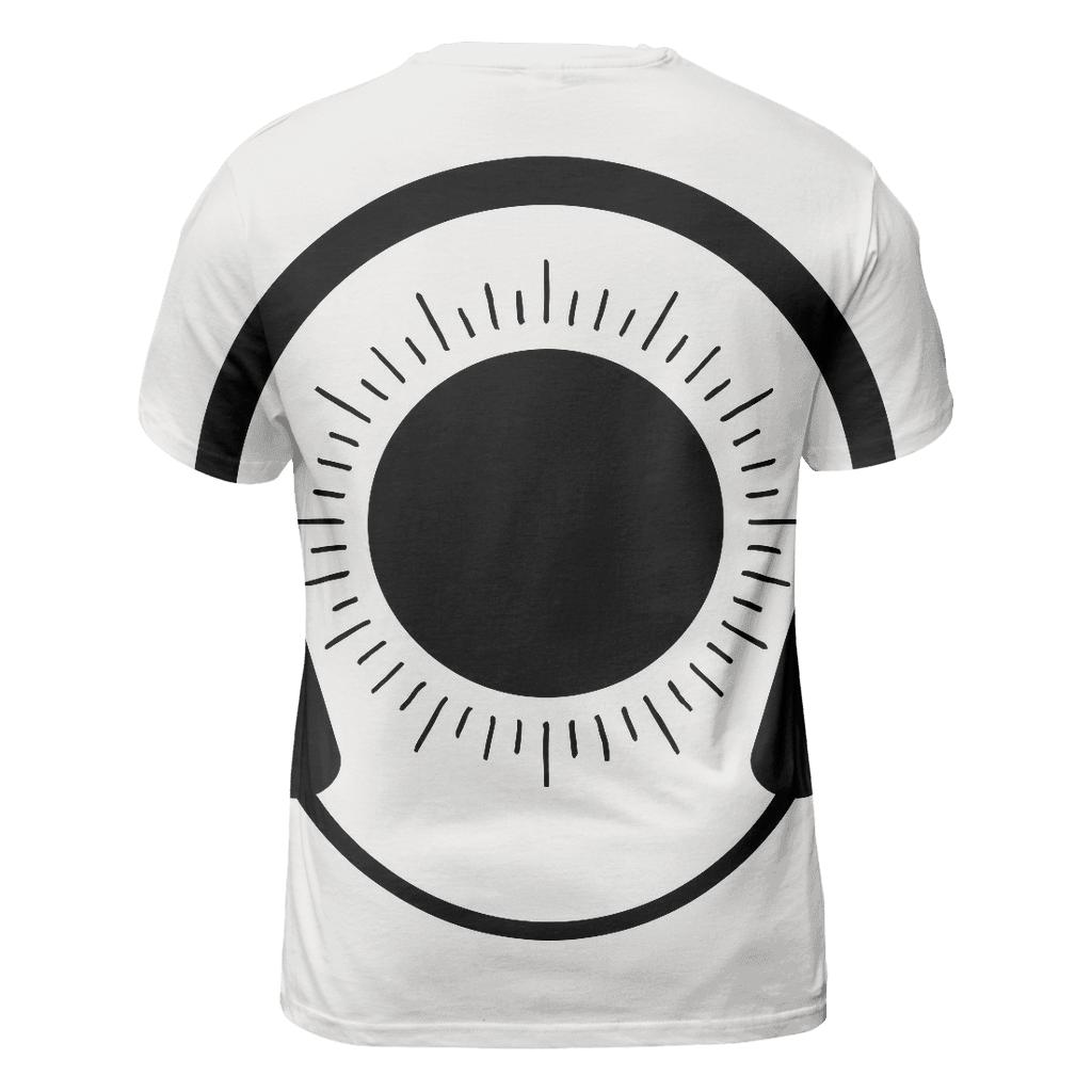Monochrome Headphone Eclipse personalized full print shirts
