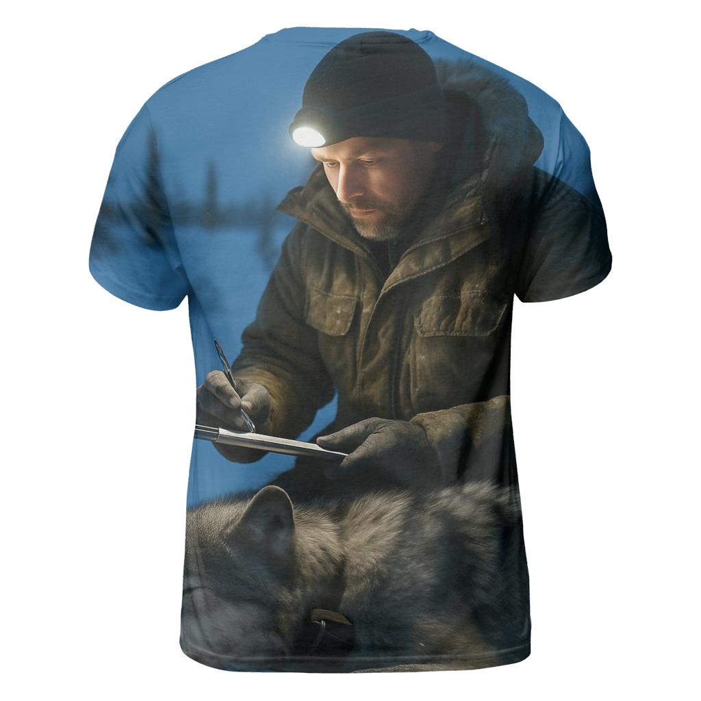 Radio Collar Field Check At Arctic Treeline personalized full print shirts
