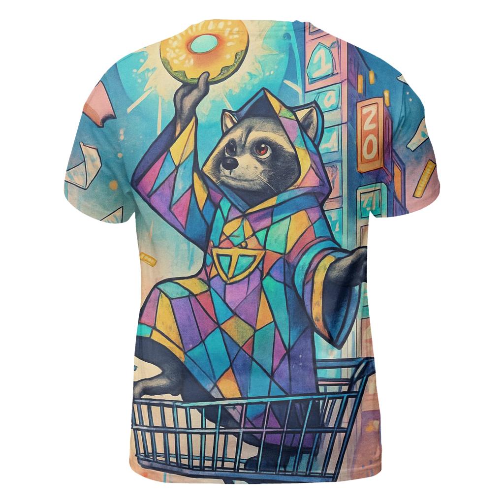 Cathedral Of Floating Snacks artistic all-over print tops