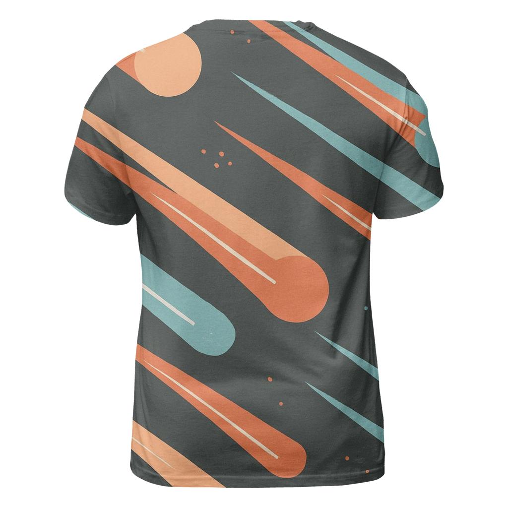 Comet Trail Overprint Drift designer pattern shirts