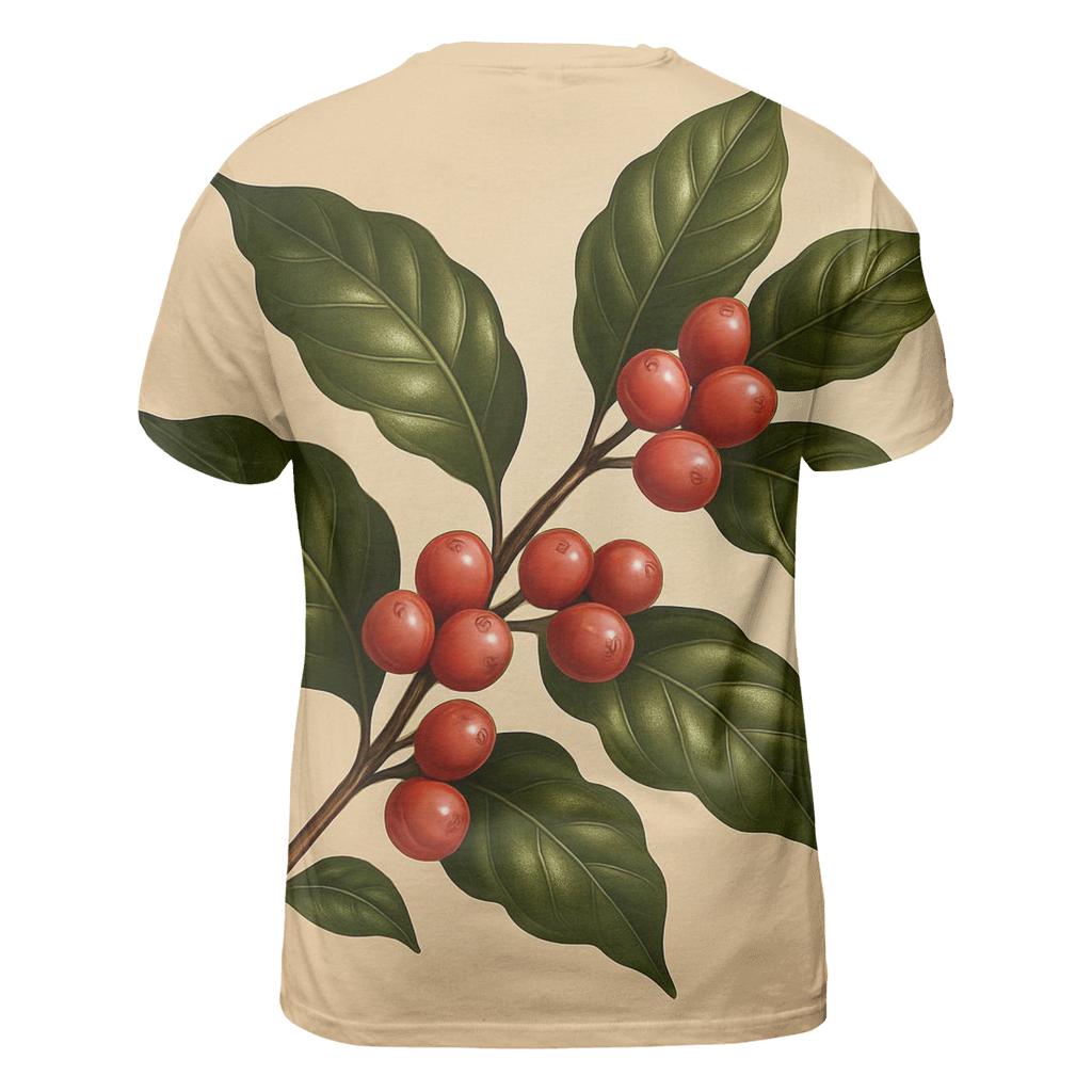 Cherry Branch Luster creative print fashion shirts