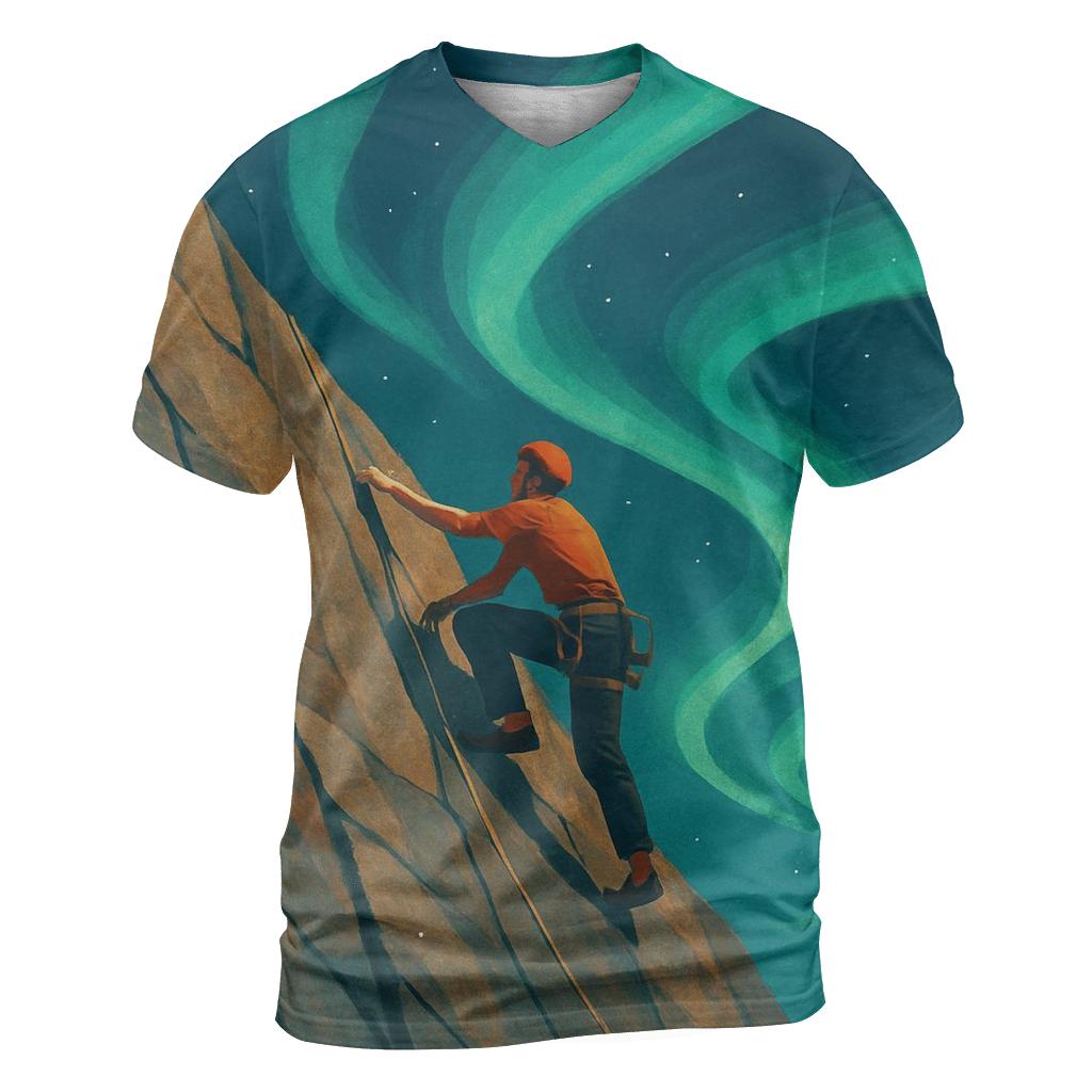 Aurora Summit Rock Climbing custom all-over print shirts