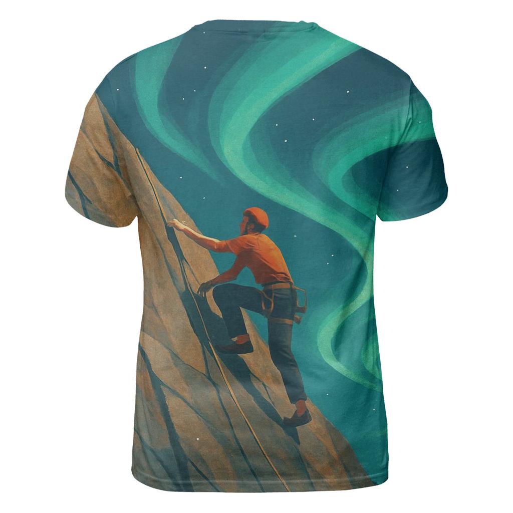 Aurora Summit Rock Climbing custom all-over print shirts