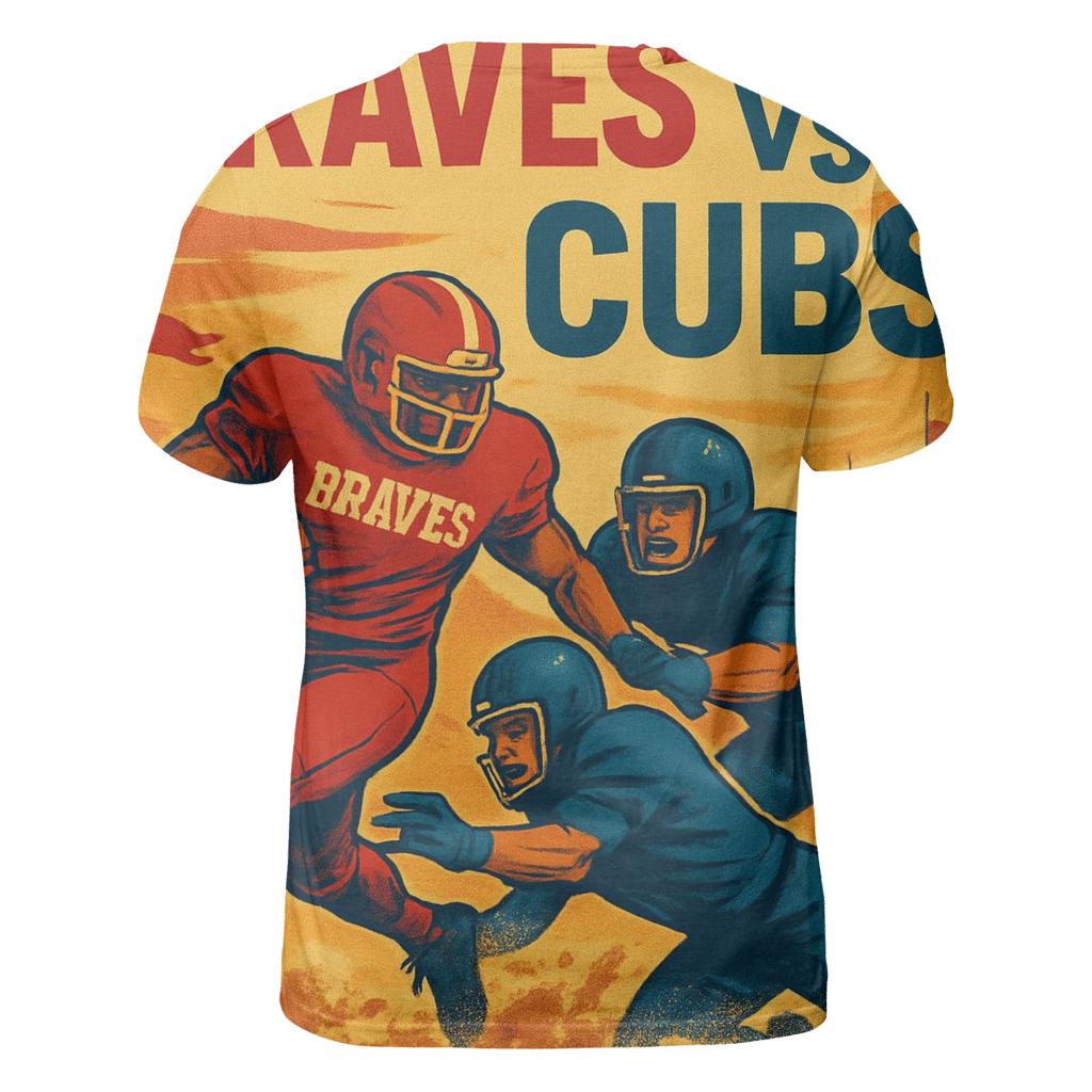 Desert Drumline Kickoff Braves Versus Cubs designer pattern shirts