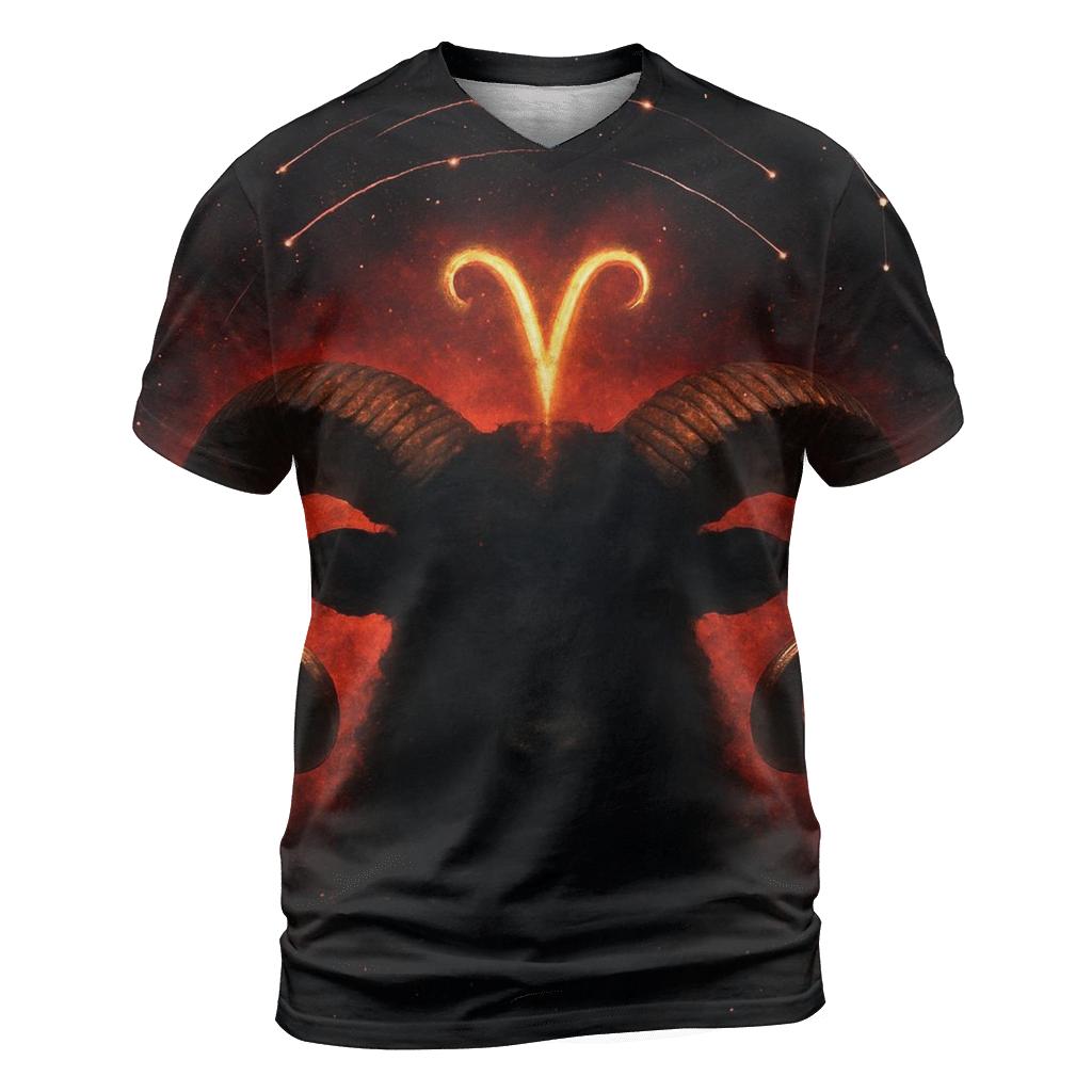 Aries Ram Horns Meteor Crown personalized full print shirts