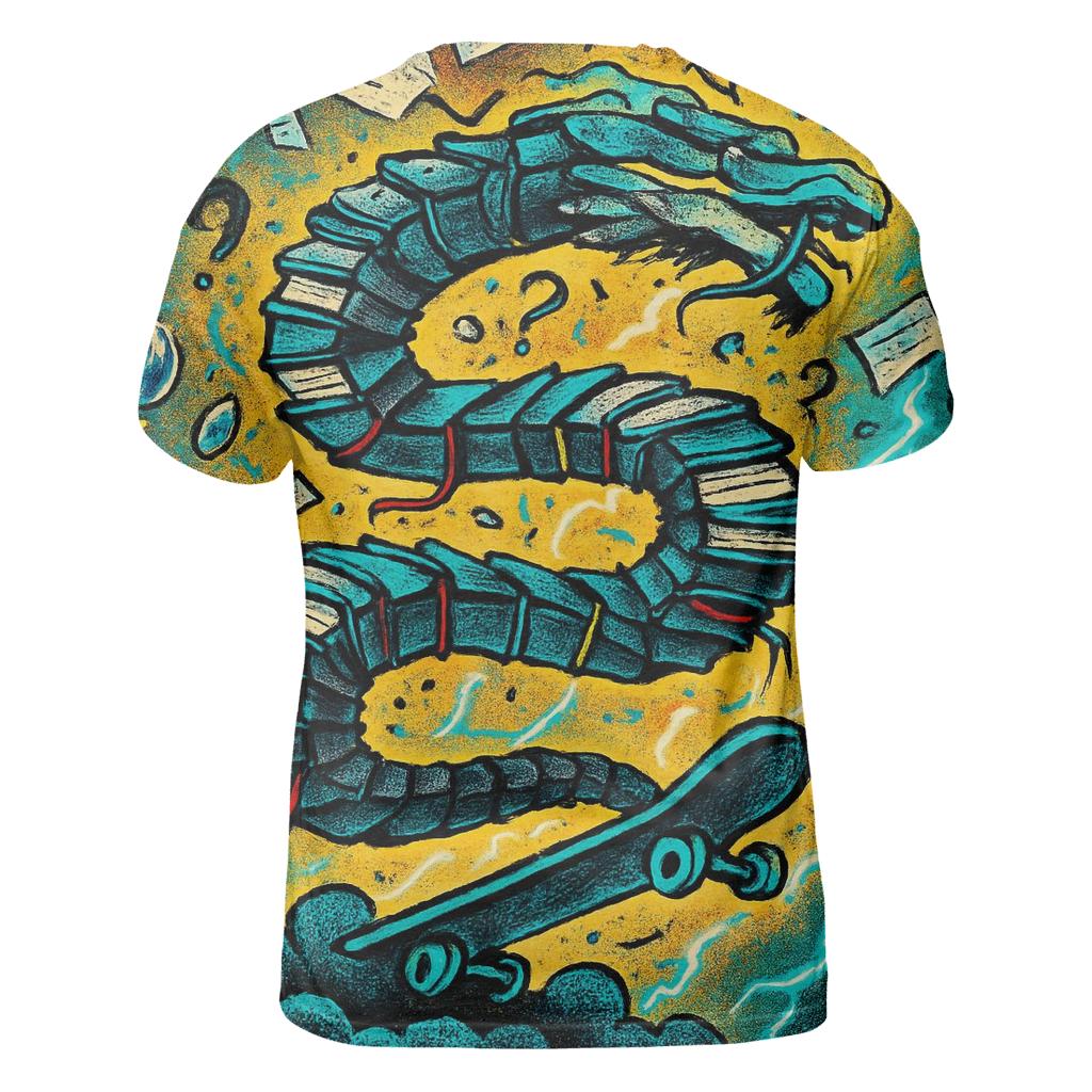 Thunder Library Skate Serpent trendy printed shirt styles