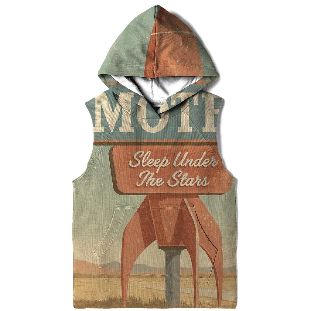 Weathered Space Age Motel Postcard hoodies fashion