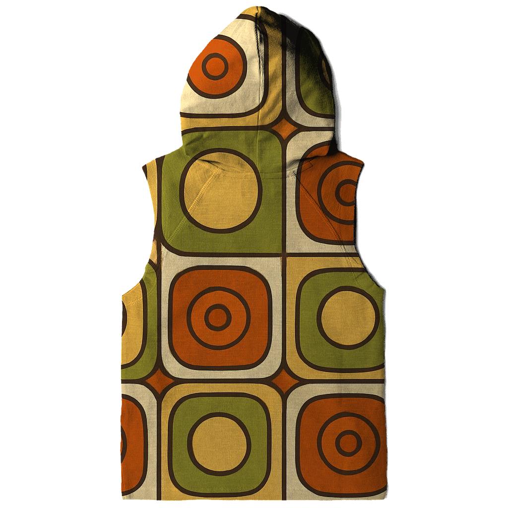 Groovy Kitchen Tile Geometrics embroidered hoodies