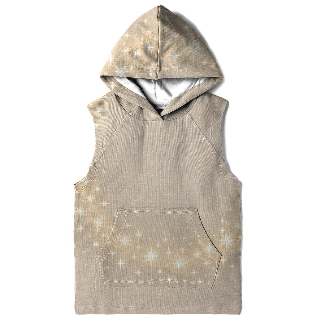 Champagne Halo Constellation zip-up hoodies