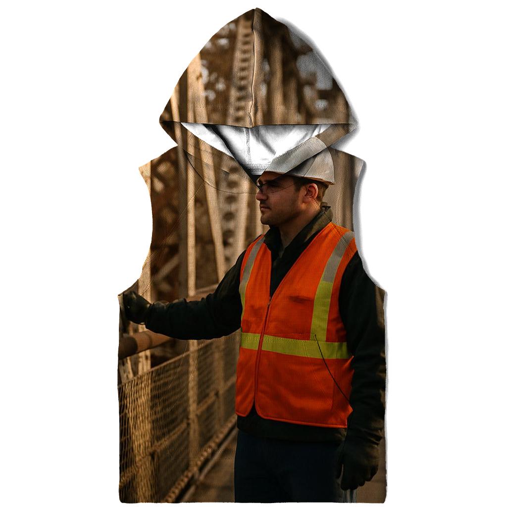 Midtown Skyline From Queensboro Bridge Maintenance Walkway hoodie trends