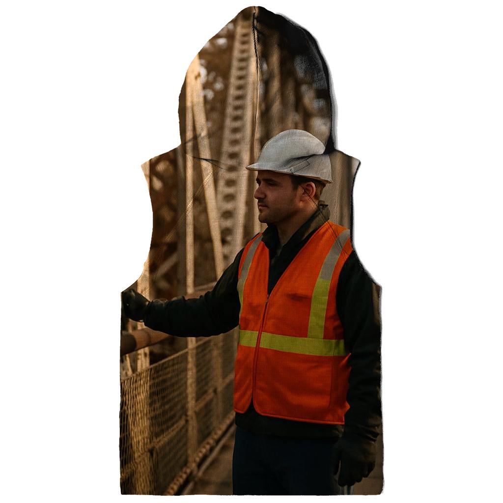 Midtown Skyline From Queensboro Bridge Maintenance Walkway hoodie trends