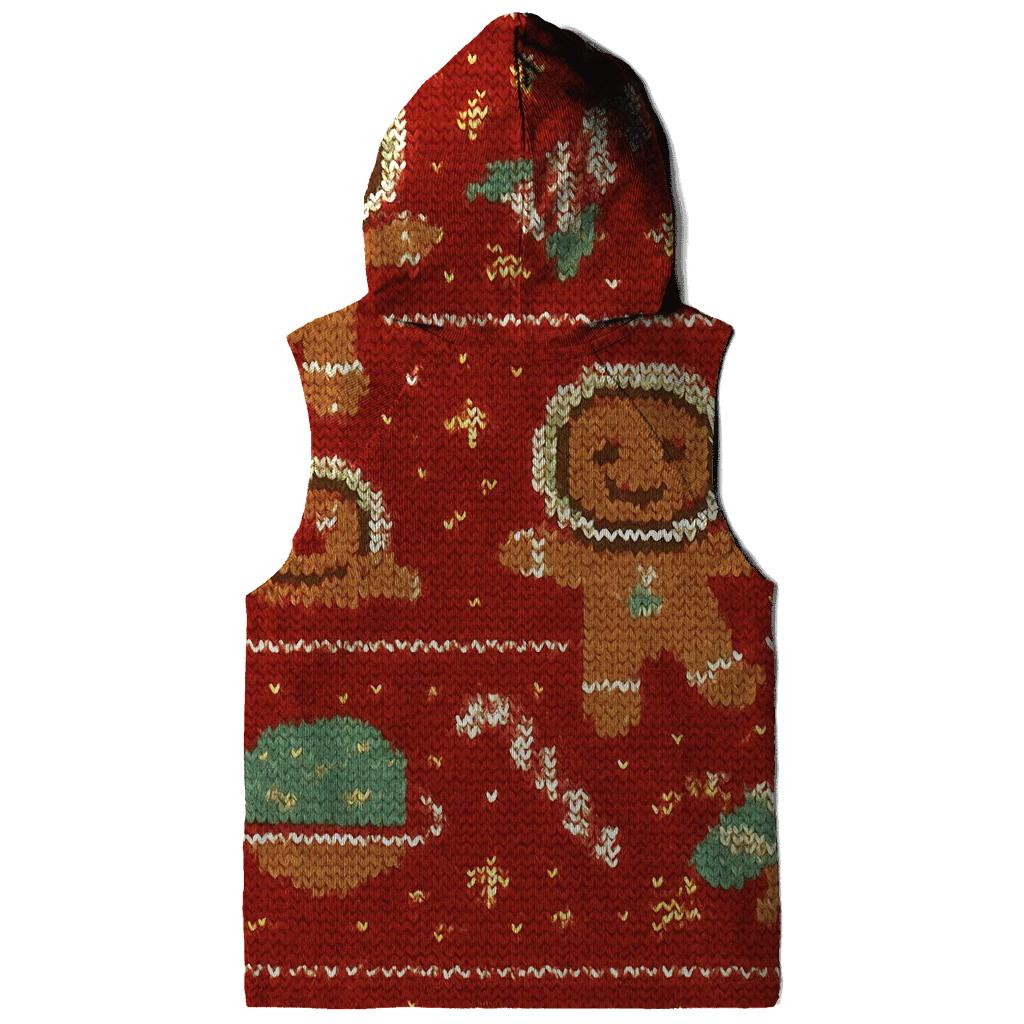 Gingerbread Rocket Row Design heavyweight hoodies