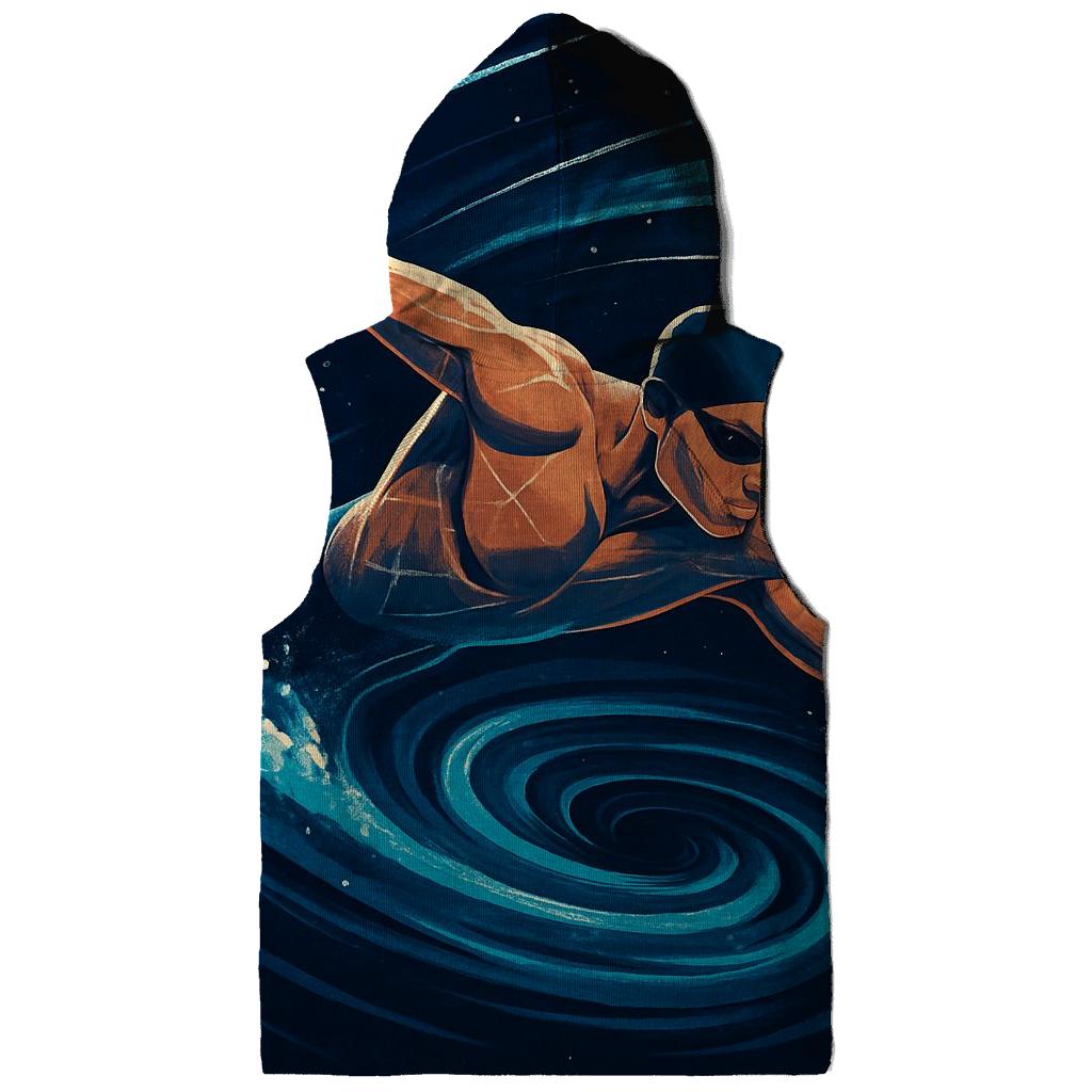 Cosmic Tide Swimming Sprint zip-up hoodies