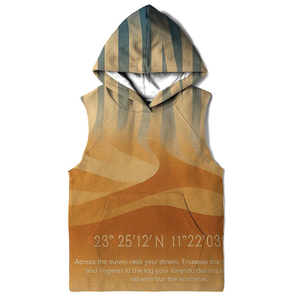 Desert Mirage Typography Poster graphic hoodies