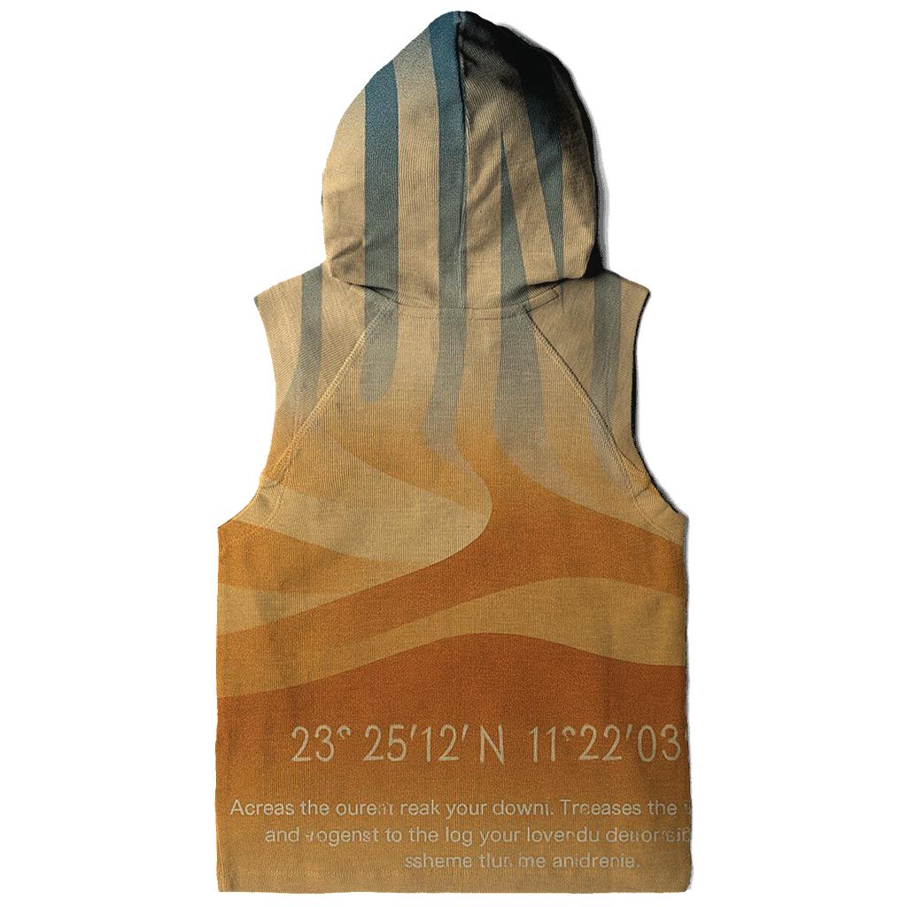 Desert Mirage Typography Poster graphic hoodies