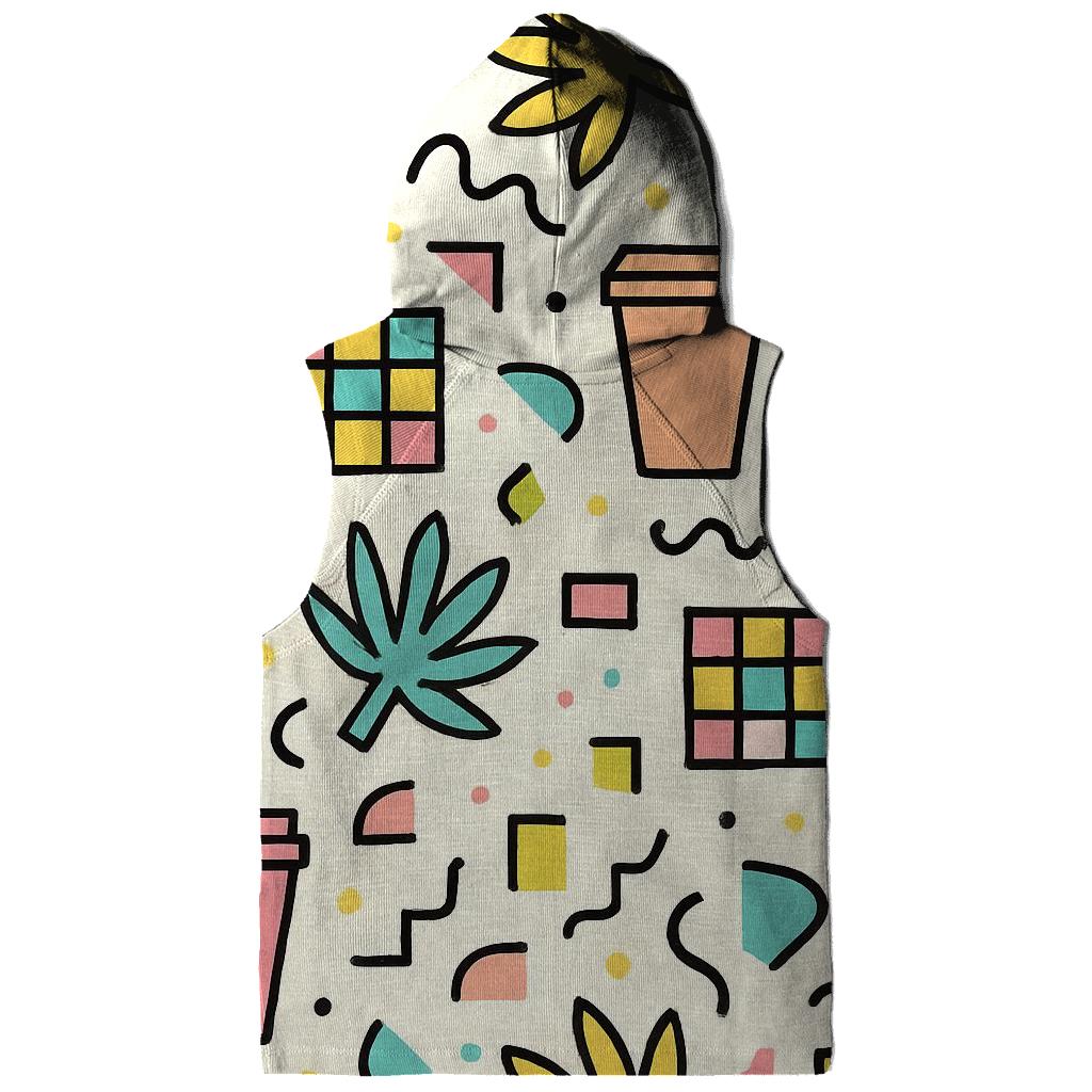 Miami Mall Food Court Memphis embroidered hoodies