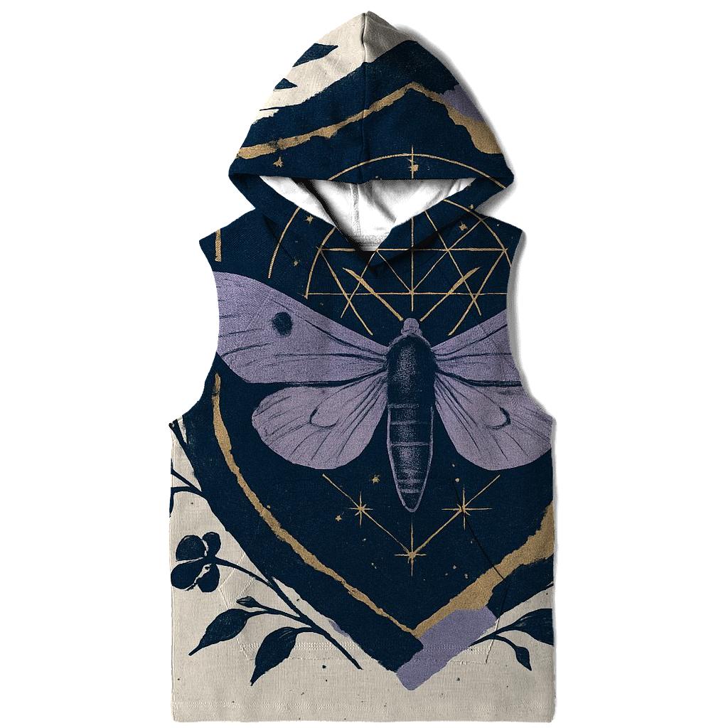 Midnight Garden Collage Crest hoodie trends