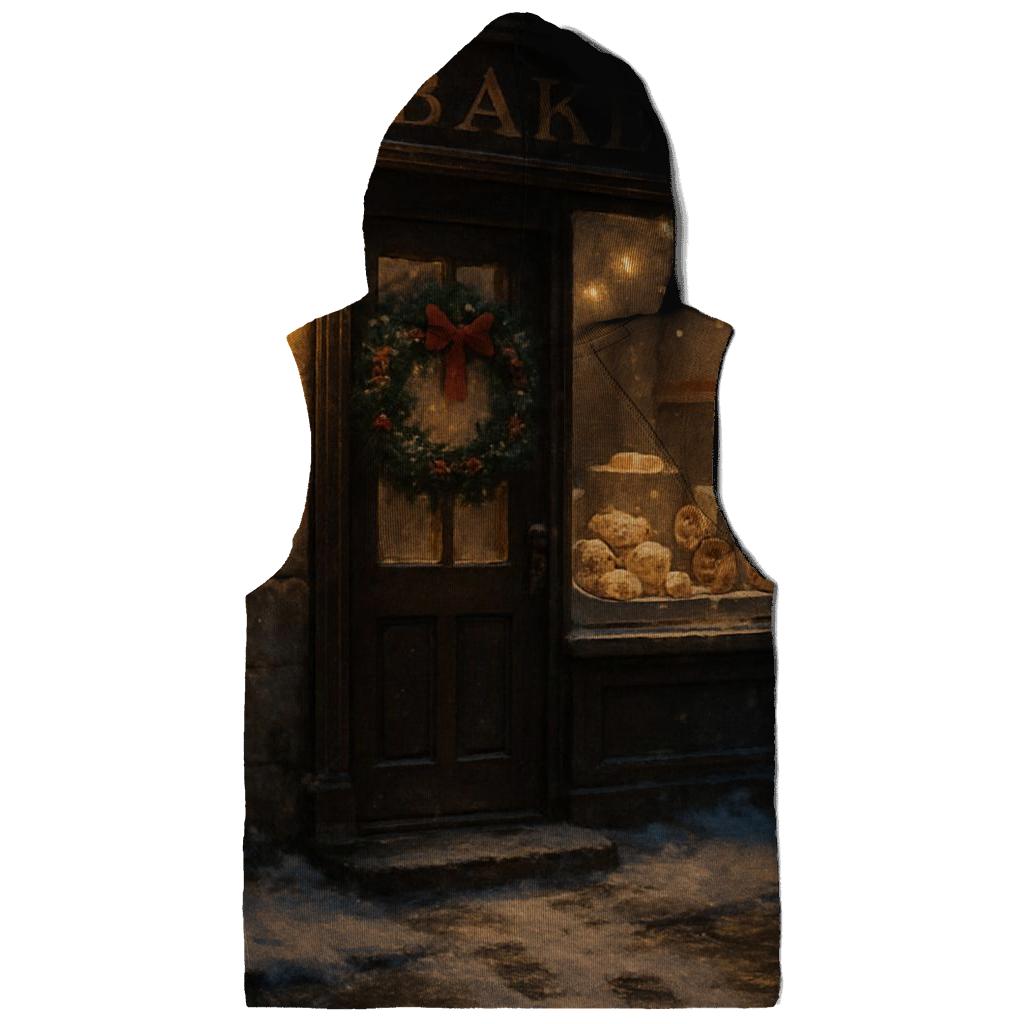 Sugarplum Bakery Window On A Snowy Street hoodie trends