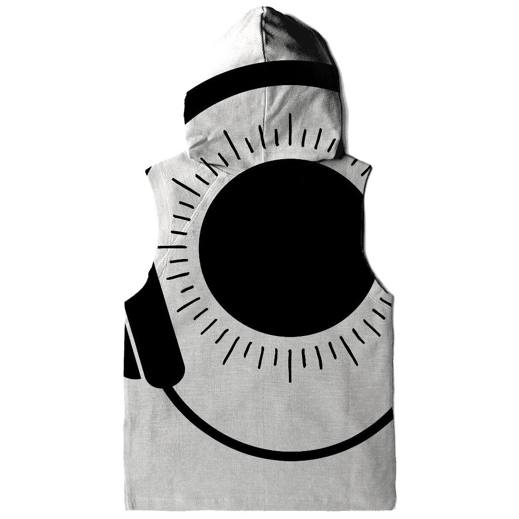 Monochrome Headphone Eclipse lightweight hoodies