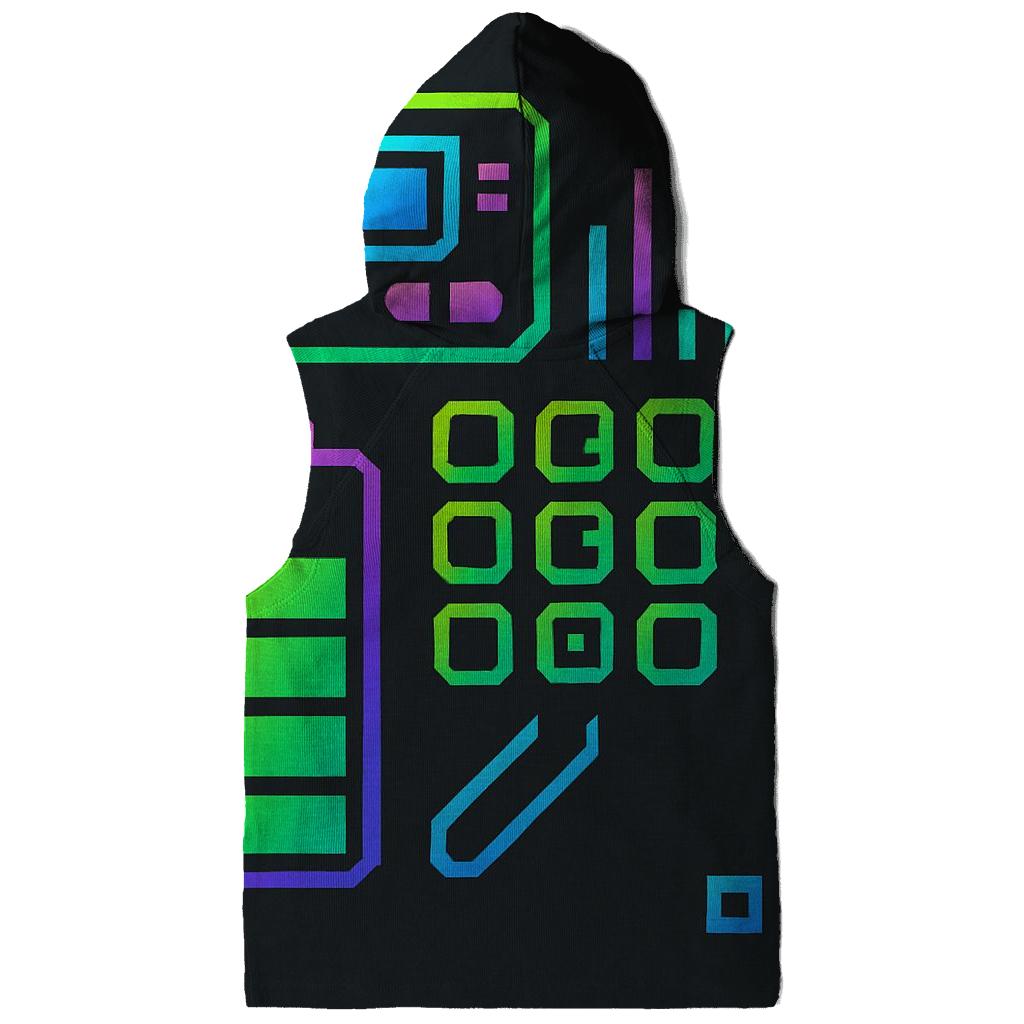 Holographic Pager Screen Icons graphic hoodies