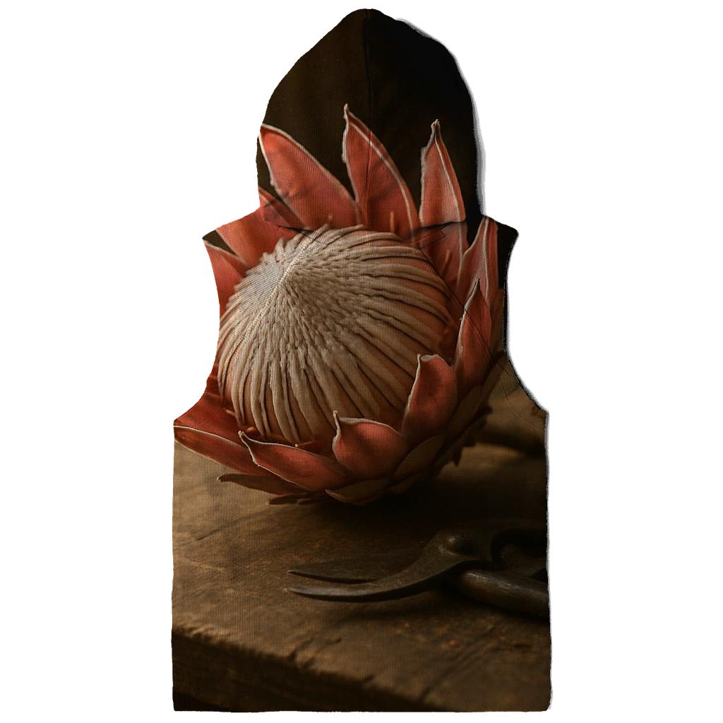 Protea Still Life At A Cape Floristic Workbench graphic hoodies