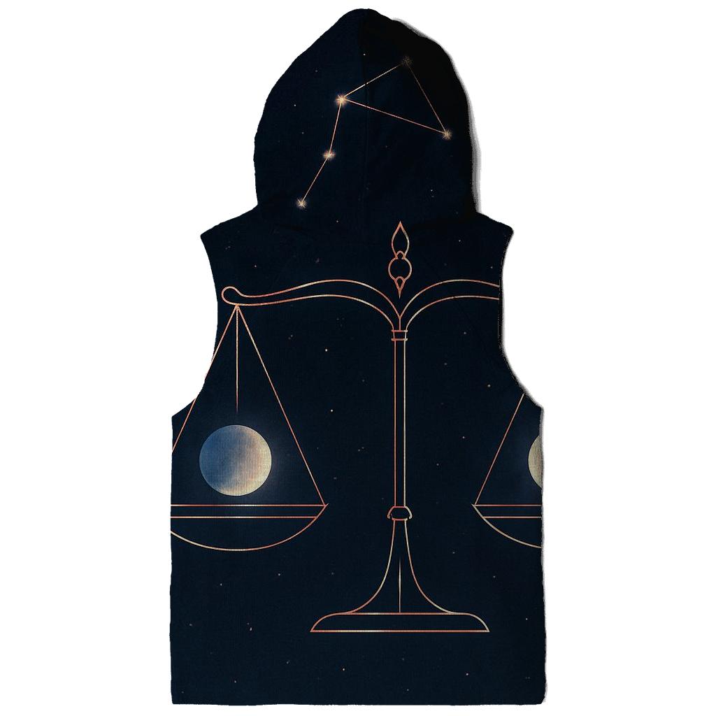 Libra Equinox Balance Star Scale Emblem custom hoodies